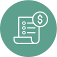 transparent billing icon